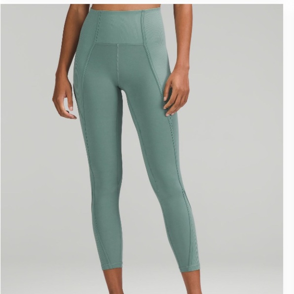 Lululemon align high rise ribbed 25” legging